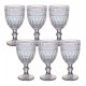 Jogo 6 Tacas 345ml Vidro Sodo-calcico Brand Rainbow